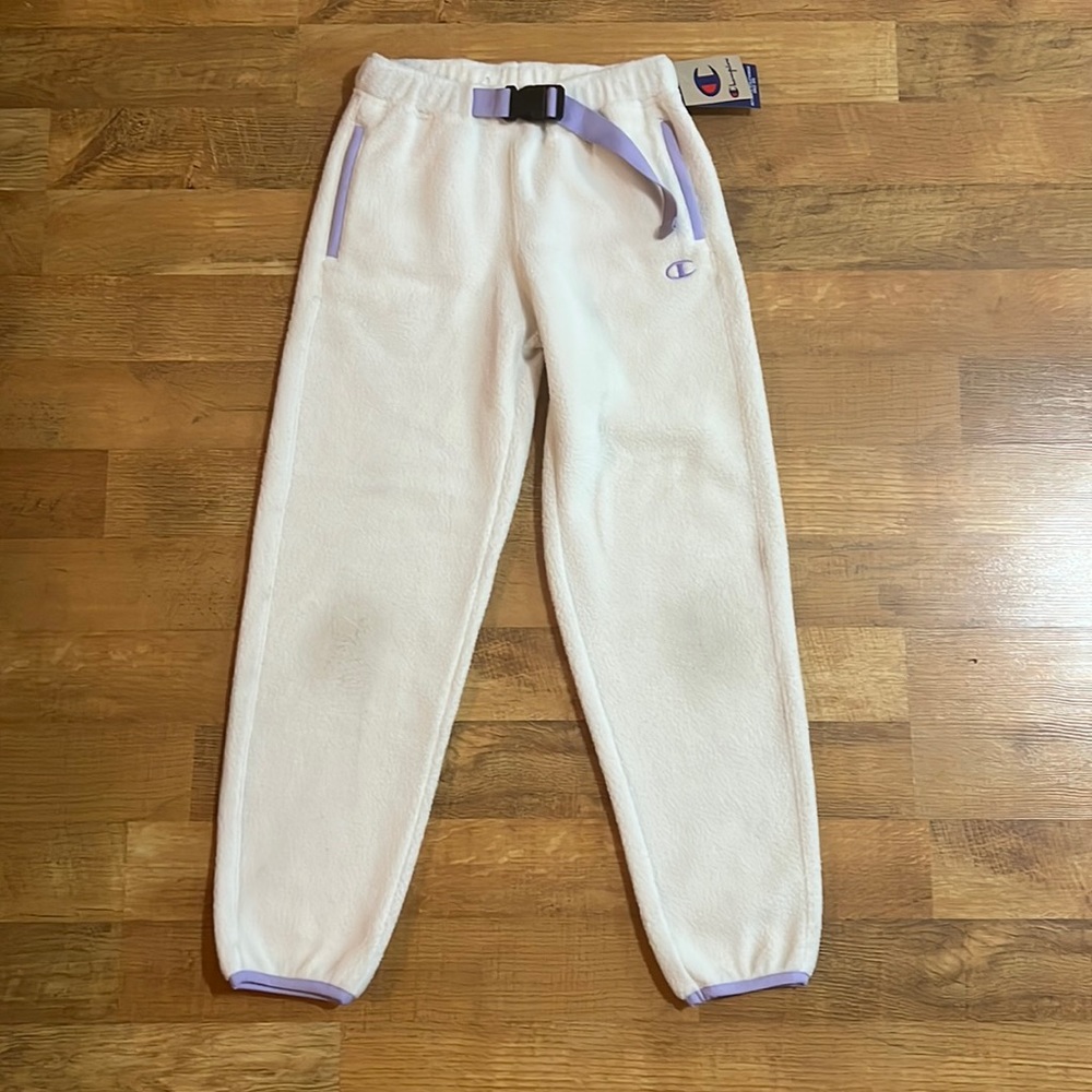 Champion plush buckle joggers